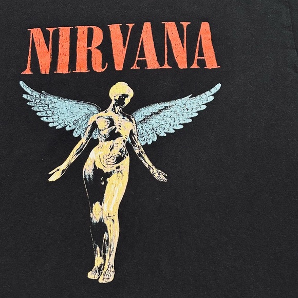 Unisex Nirvana Official Merch T Shirt Size Small - Picture 2 of 4